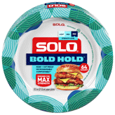 Solo Bold Hold Paper Plates or Bowls