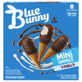 Blue Bunny Mini Novelties